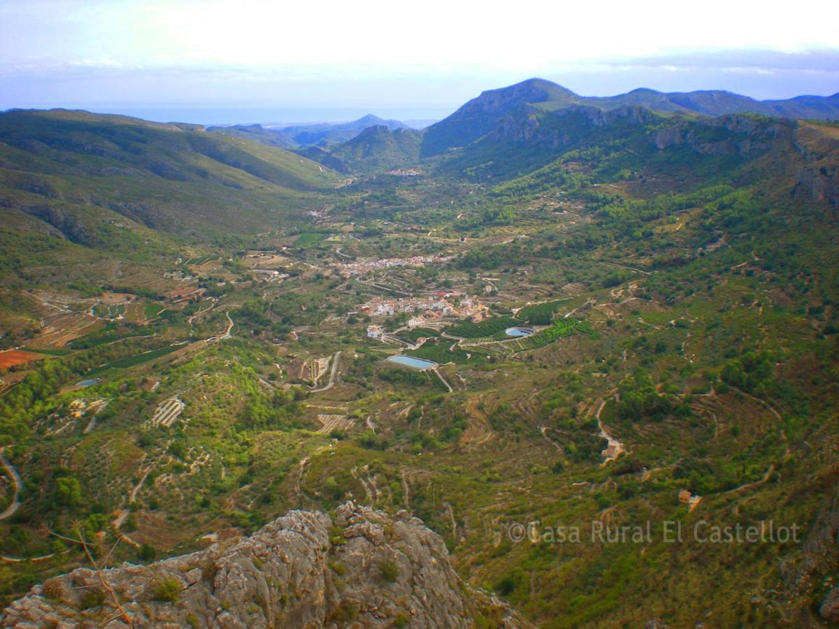 Апарт отель Buhardilla Rustica En La Vall De Gallinera Patro Экстерьер фото